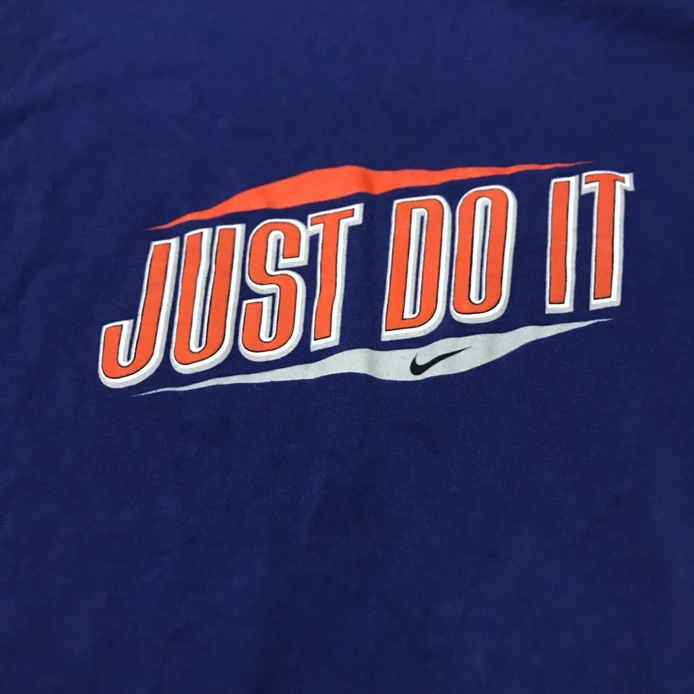 Vintage 90s‎ Nike Block Just Do It Shirt Size M